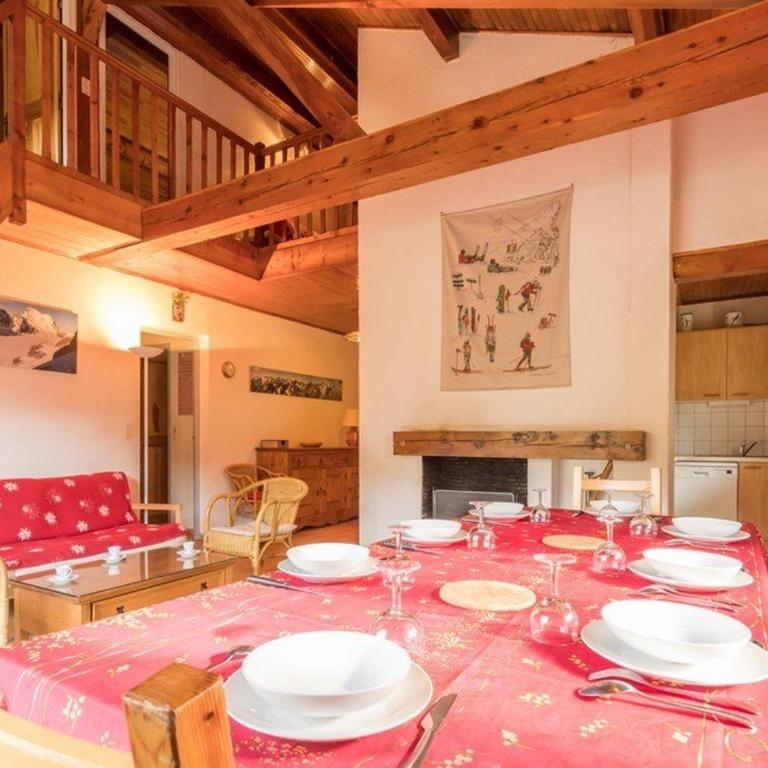 Chalet spacieux 8 pers. avec cheminée et TV à Serre-Chevalier, Chantemerle - Appartement 4 Chambres - 10