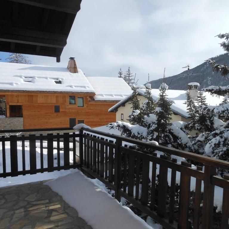 Chalet spacieux 8 pers. avec cheminée et TV à Serre-Chevalier, Chantemerle - Appartement 4 Chambres - 11
