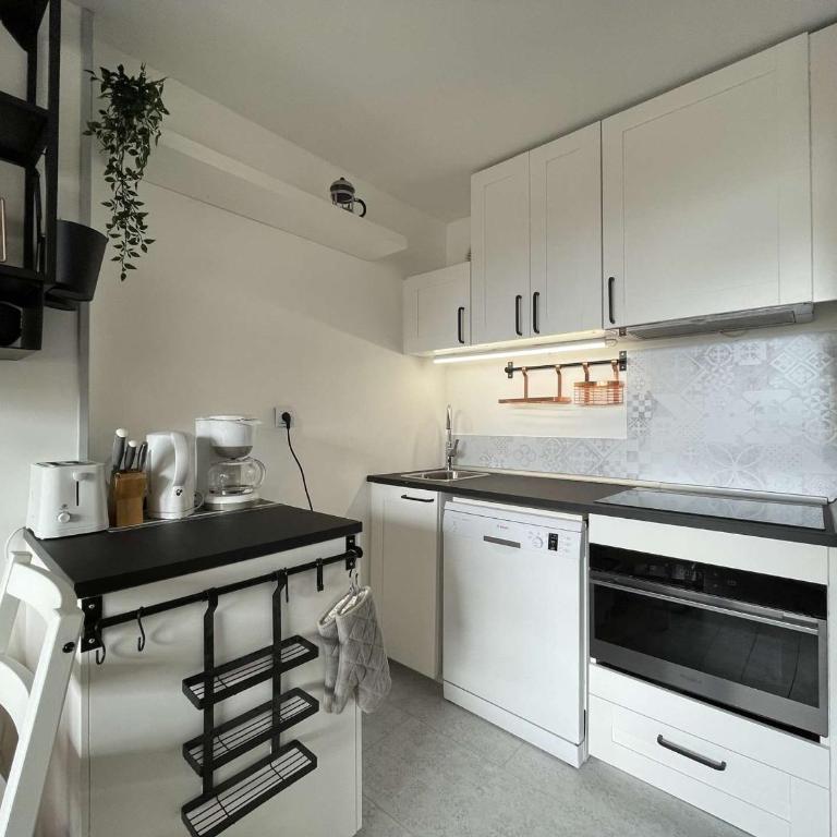 Studio rénové au pied des pistes, balcon ouest, 4 couchages à Montgenèvre - FR-1-330D-129 - Appartamento (2 Adulti) - 5