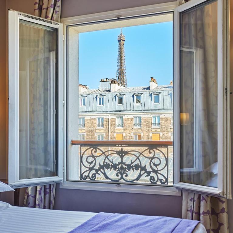 Hôtel Le Relais Saint Charles - Habitación Doble Superior con vistas a la Torre Eiffel - 8