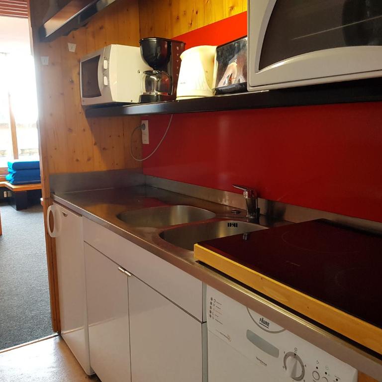 Grand studio 4 pers à Arc 1600 avec wifi et animaux admis - FR-1-411-454 - Studio - 10