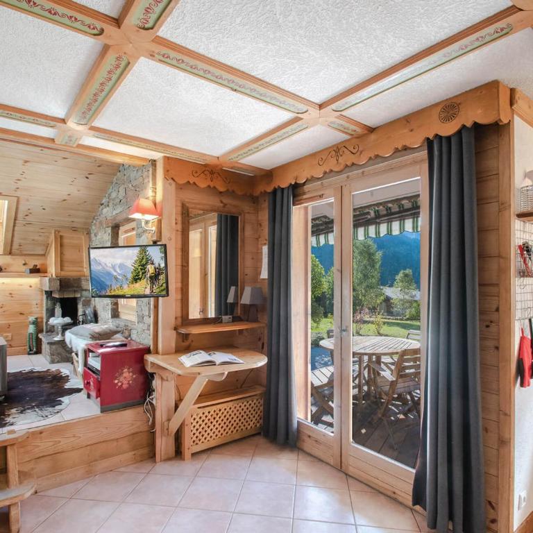 Superbe duplex avec jardin à Chamonix, 4 pers, animaux admis, parking, wifi - FR-1-343-167 - Apartment - 7