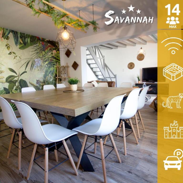 ''Le Savannah'' - Jacuzzi - A 3min du Zoo de Beauval - Casa con 5 Camere da Letto - 28