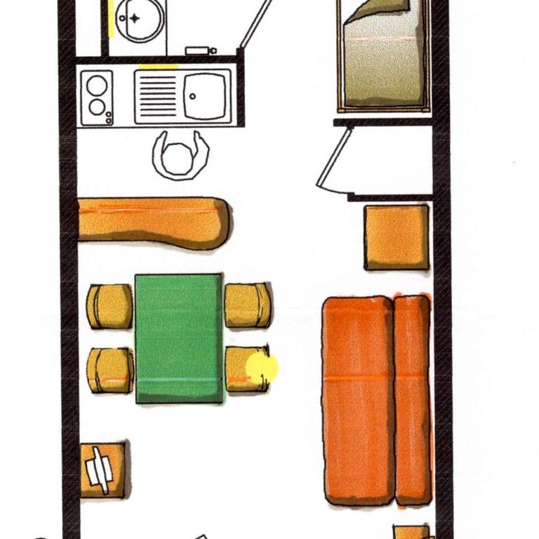Studio cosy avec balcon, arrêt navette à 50m - FR-1-458-100 - Studio - 7
