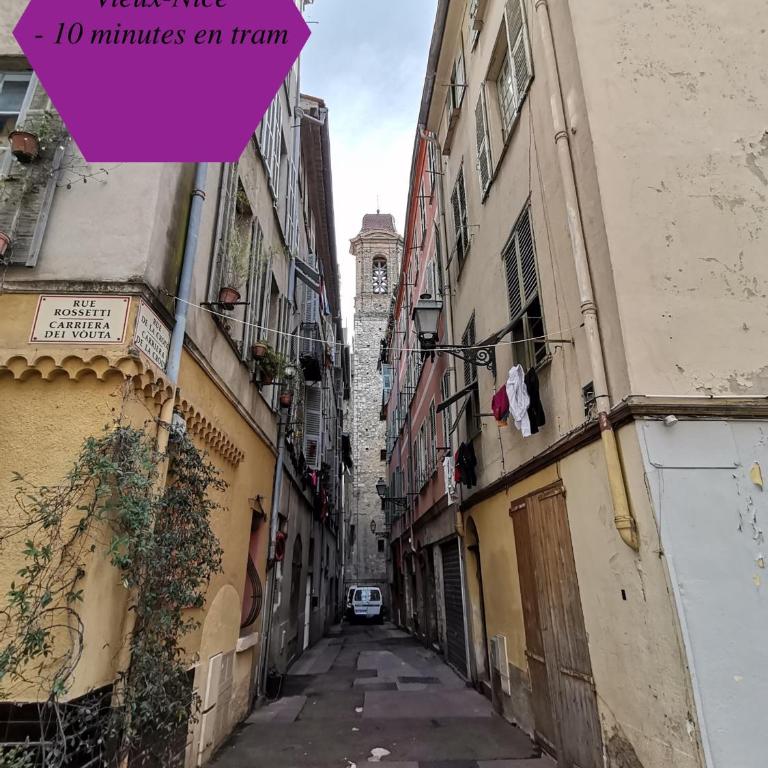 Studio - 1 minute de la plage et de la Promenade des Anglais - Appartement 1 Chambre - 15