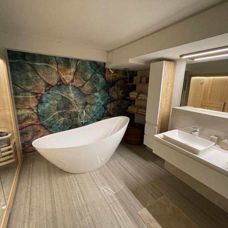 Luxuriöses Loft mit großer Sonnenterrasse & Sauna - Appartamento con 2 Camere da Letto - 36