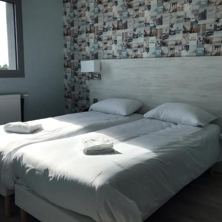 The Originals Access, Hôtel les Iris, Berck-sur-Mer - Chambre Lits Jumeaux Supérieure - 4