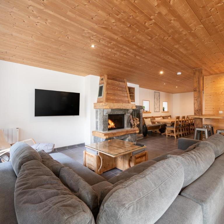 La Charbonnière, grand gîte haut-de-gamme avec jacuzzi et sauna - Maison 6 Chambres - 11