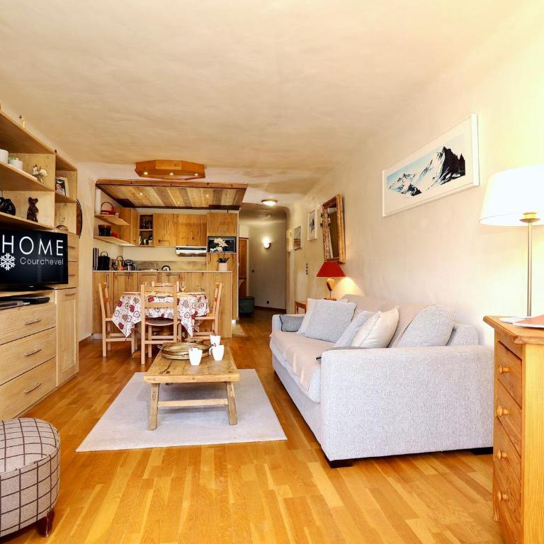 Courchevel 1850 : 3 pièces ski-aux-pieds, parking, wifi inclus - Appartement 2 Chambres - 2