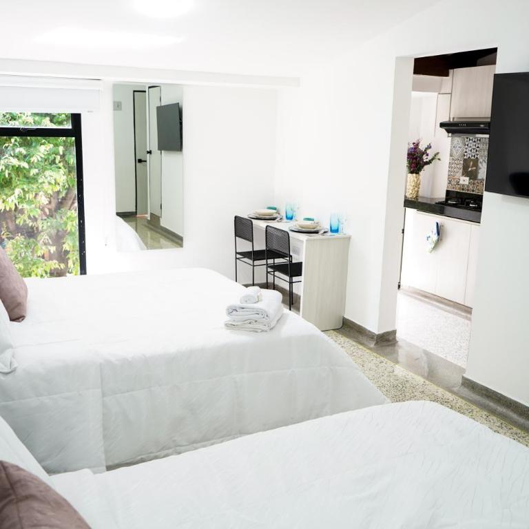 Hotel Casa Luna - Habitación Doble - 2 camas dobles - 2