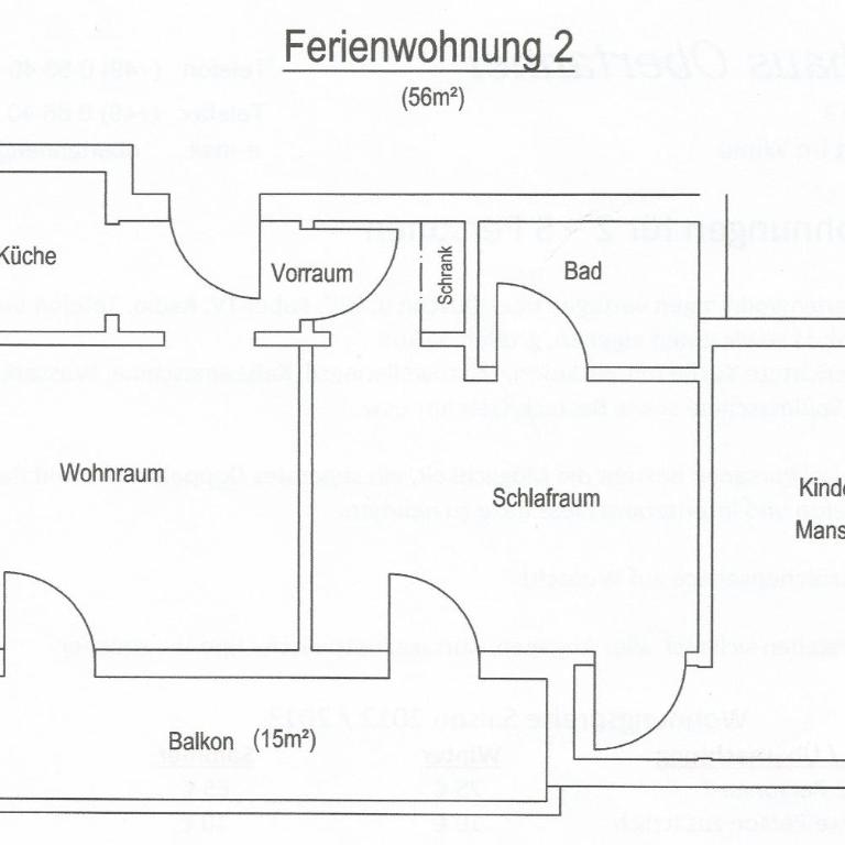Gästehaus Obertanner - Apartment mit 1 Schlafzimmer - 6