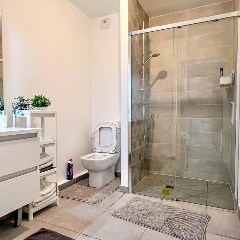 Superbe appartement neuf entre mer et pins Wifi - Apartment mit 1 Schlafzimmer - 15