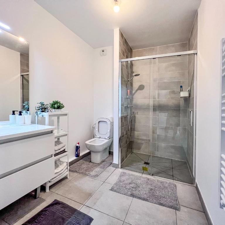 Superbe appartement neuf entre mer et pins Wifi - Apartment mit 1 Schlafzimmer - 27