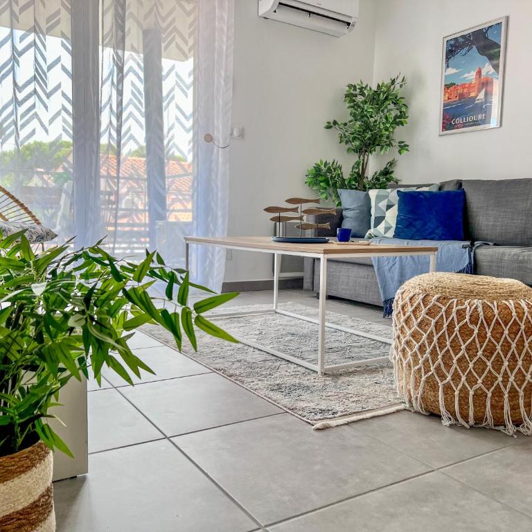 Superbe appartement neuf entre mer et pins Wifi - Apartment mit 1 Schlafzimmer - 11