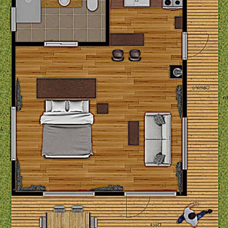 Kingfisher Chalets - One-Bedroom Chalet - 12