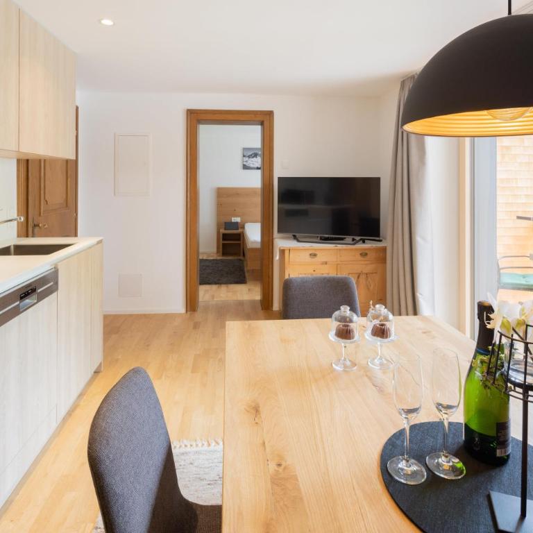 Haus Amatschon - Appartement 2 Chambres avec Douche - 13