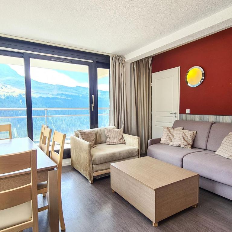 Appartement lumineux 4 pièces à Flaine, 8 personnes, terrasse, accès spa - FR-1-425-18 - Appartement (8 Adultes) - 1