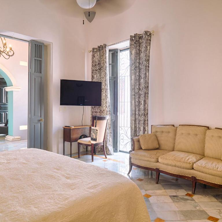 Casona 66 Merida Boutique Hotel - Habitación con cama extragrande. - 6