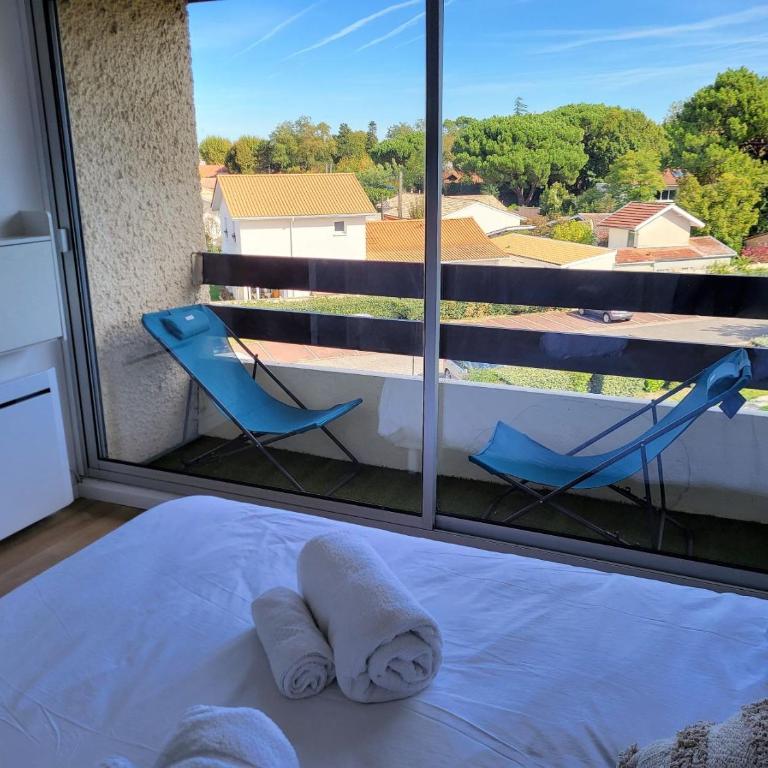 T2 situation exceptionnelle sur le port ostréicole d'Andernos - Apartment mit 1 Schlafzimmer - 19