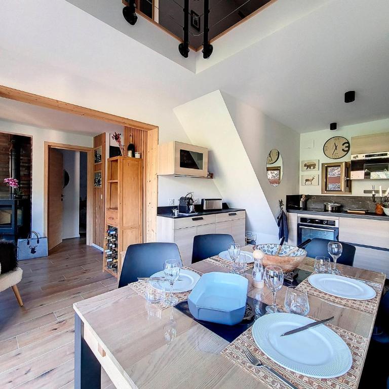 Chalet rénové 6 pers, terrasse, proche téléski, WIFI - FR-1-344-1137 - Chalet - 4
