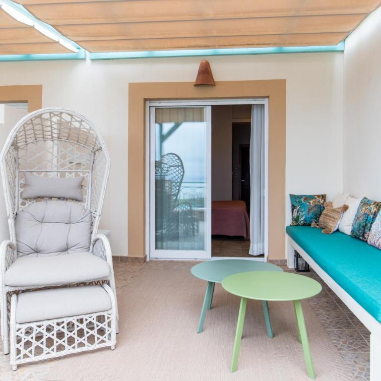 Hotel Noguera Mar - Double or Twin Room with Frontal Sea View and Terrace - 7