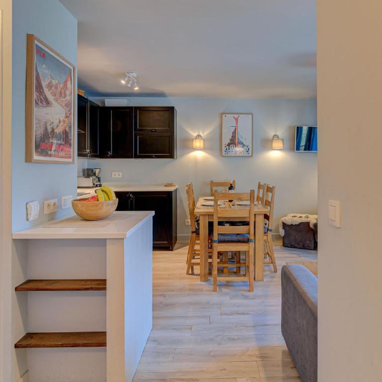 Apartment Fermes du Montenvers B2, Alpes Agency, Central Chamonix, Sleeps 4-5 - Apartment mit 2 Schlafzimmern - 2