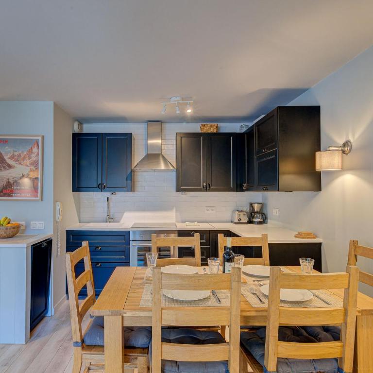Apartment Fermes du Montenvers B2, Alpes Agency, Central Chamonix, Sleeps 4-5 - Apartment mit 2 Schlafzimmern - 3