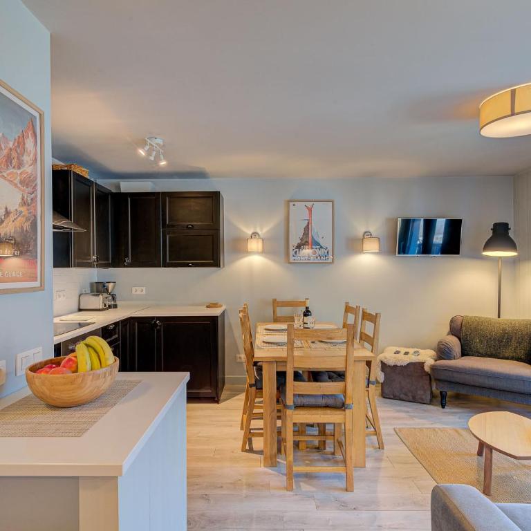 Apartment Fermes du Montenvers B2, Alpes Agency, Central Chamonix, Sleeps 4-5 - Apartment mit 2 Schlafzimmern - 1