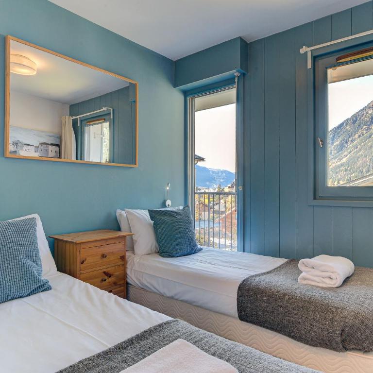 Apartment Fermes du Montenvers B2, Alpes Agency, Central Chamonix, Sleeps 4-5 - Apartment mit 2 Schlafzimmern - 5