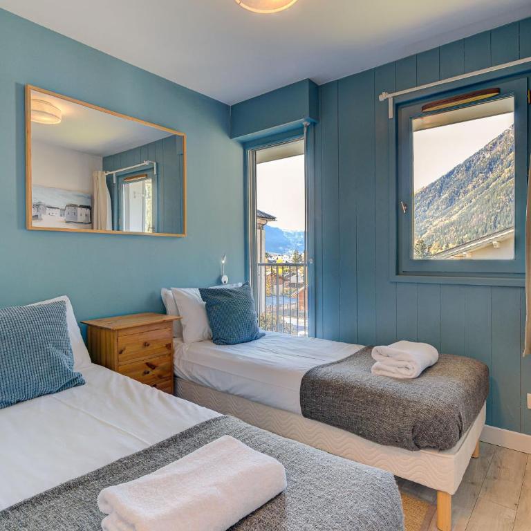 Apartment Fermes du Montenvers B2, Alpes Agency, Central Chamonix, Sleeps 4-5 - Apartment mit 2 Schlafzimmern - 12