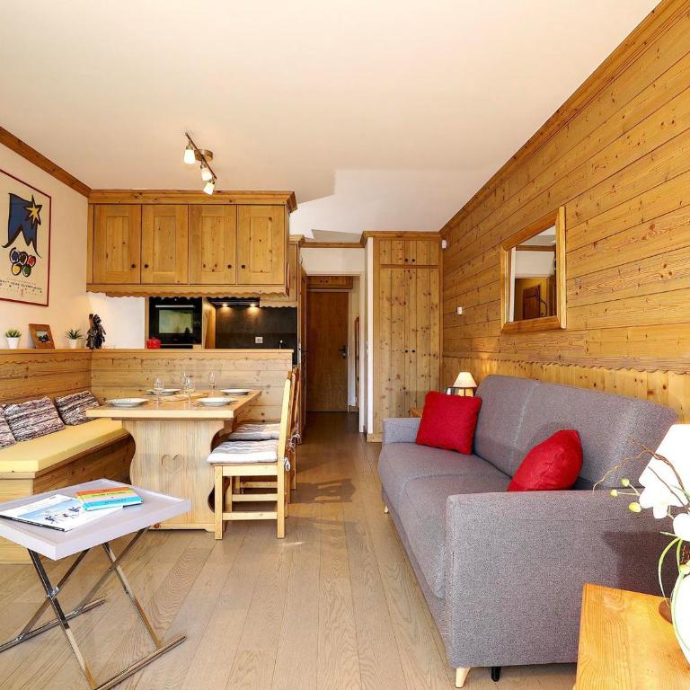 Courchevel 1850 Studio ski-aux-pieds avec parking et wifi - Studio - 1