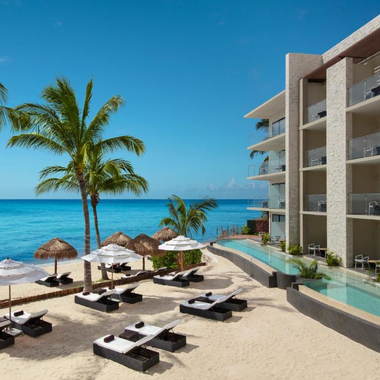 Dreams Cozumel Cape Resort & Spa - Suite Junior Preferred Club con acceso directo a la playa y cama extragrande - 1
