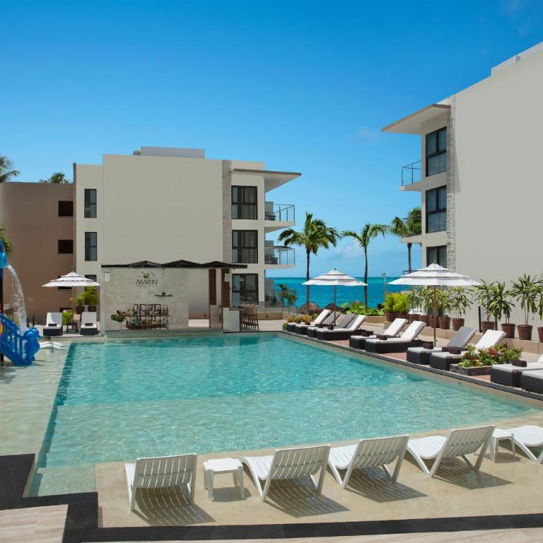 Dreams Cozumel Cape Resort & Spa - Suite Junior Preferred Club con vistas tropicales y camas dobles - 1