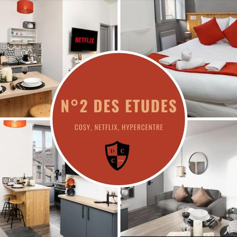 N2 des Études Cosy Hypercentre Wifi ConciergerieDameCarcas - Apartamento - 1