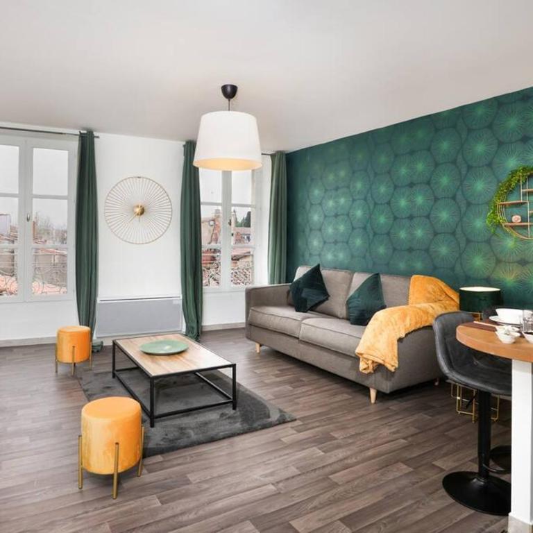 N3 des Études Duplex Hypercentre Wifi ConciergerieDameCarcas - Appartement 3 Chambres - 1