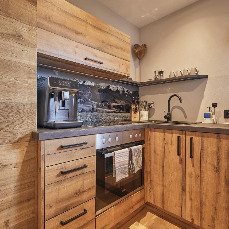 Chalet Alpenruhe - Apartment mit 1 Schlafzimmer - 16