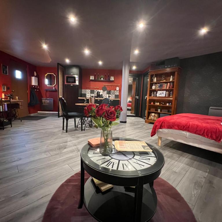 L'Escape - Appartement 1 Chambre avec Baignoire Spa - 8
