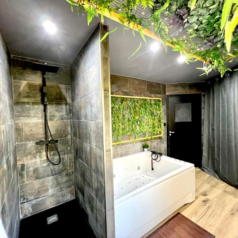 L'Escape - Appartement 1 Chambre avec Baignoire Spa - 14