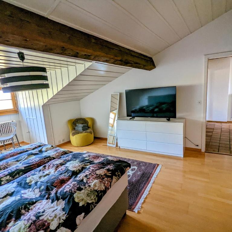 Domaine de la Crausaz - Apartment mit 3 Schlafzimmern und Seeblick - 6