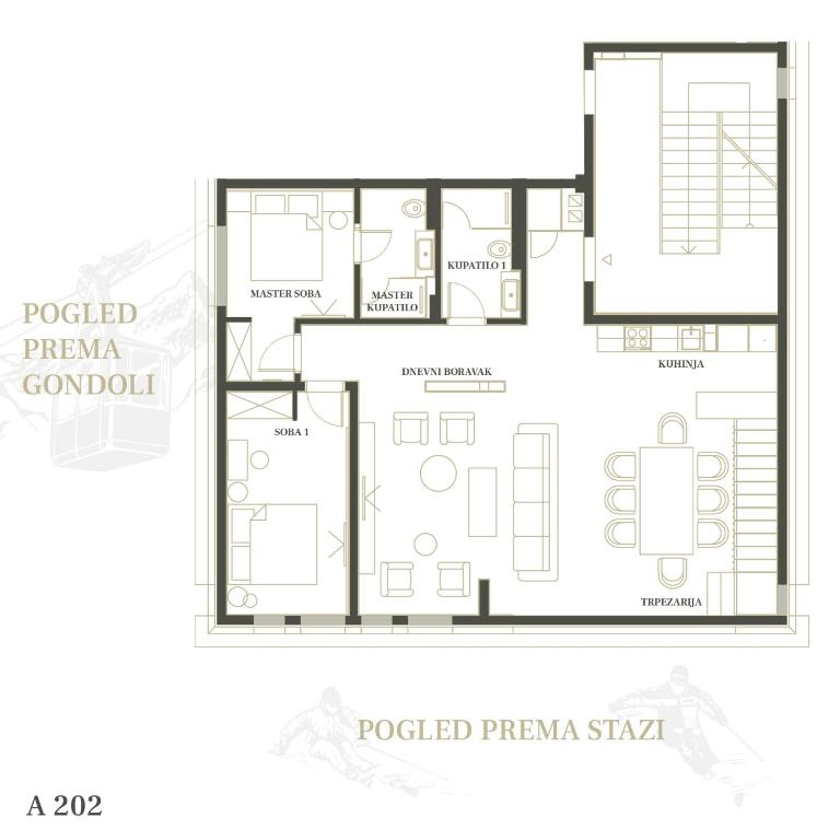 Galeria Jahorina Luxury Ski Apartments and Restaurant - Deluxe Apartment - 30