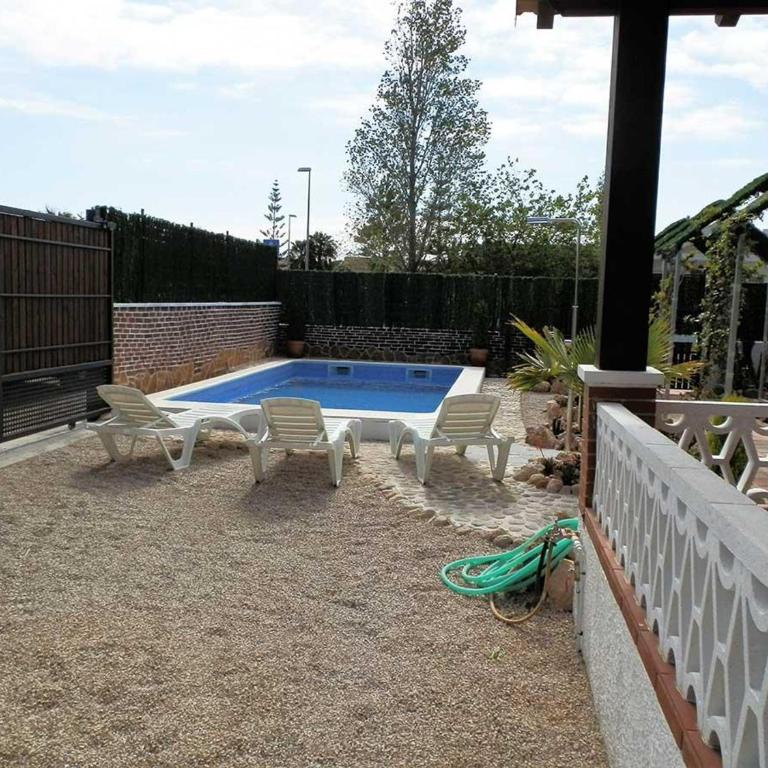 Vacaciones ideales: Casa cerca del mar con piscina privada, wifi, aire opcional y mascotas bienvenidas - ES-184-34 - Casa - 4
