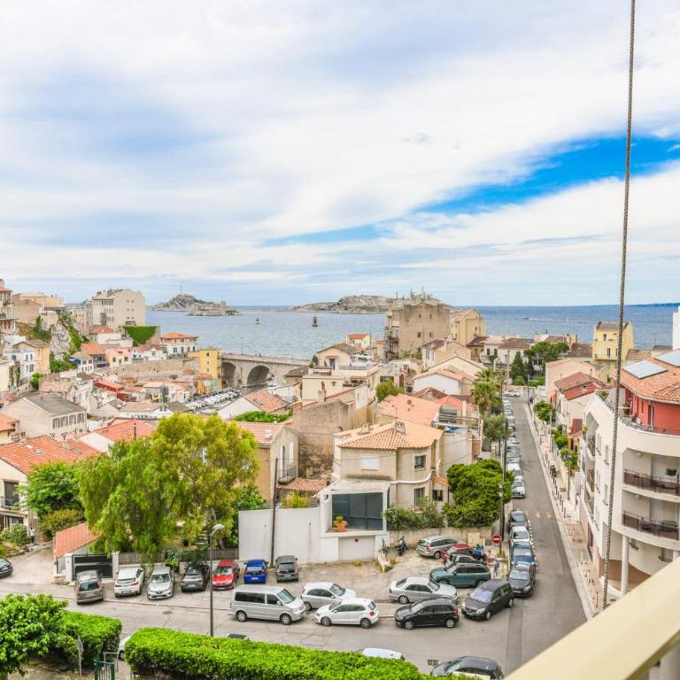 Bail mobilité - Balcon et vue splendide sur la mer - Appartement - 8