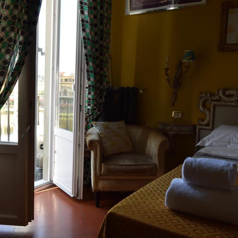 Residenza Vespucci - Camera Luxury Matrimoniale/Doppia con Letti Singoli con Balcone e Vista Fiume - 38