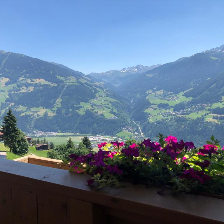 Ferienhaus Zillertal Panorama Blick Balkon Sauna - Apartment mit 3 Schlafzimmern - 41