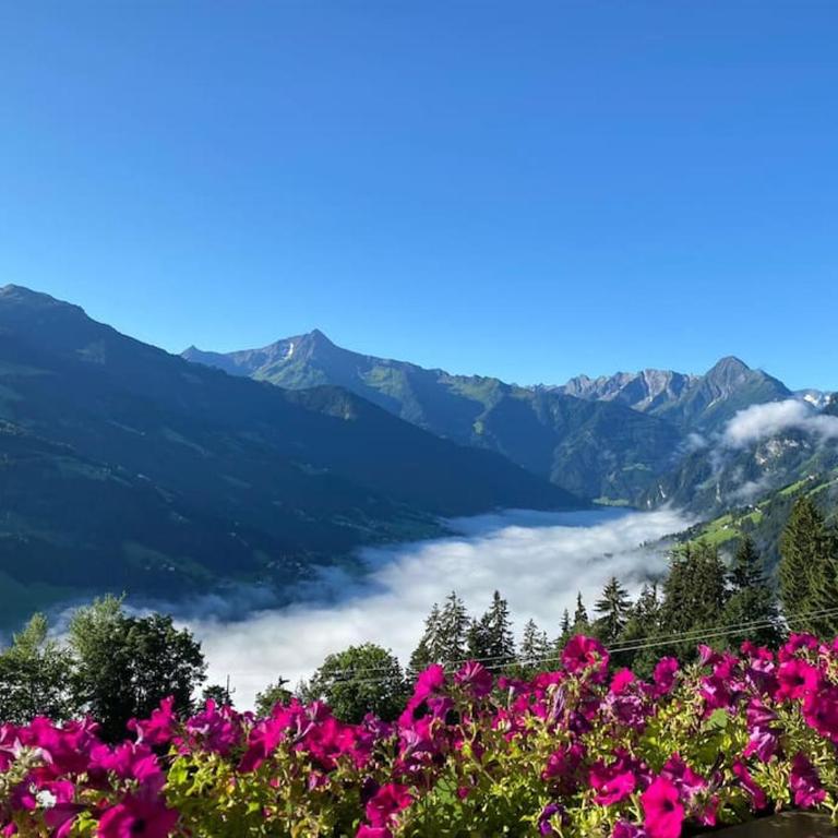 Ferienhaus Zillertal Panorama Blick Balkon Sauna - Apartment mit 3 Schlafzimmern - 1