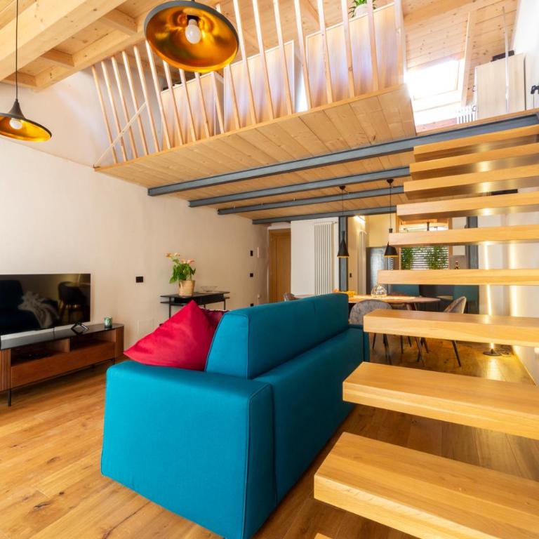Industrial design loft with outdoor living terrace - Appartamento con Terrazza - 18