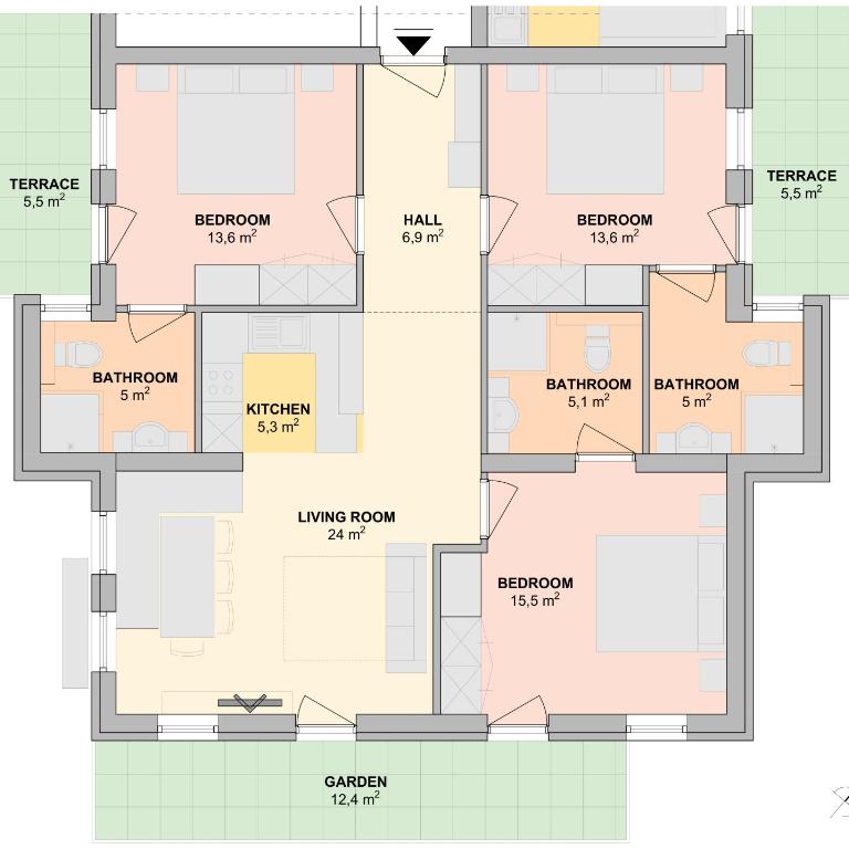 Apartment Heijerhof - Top 6 - Apartment mit 3 Schlafzimmern - 24