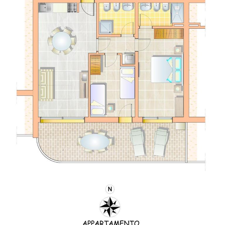 Residence Serenissima - Suite Deluxe con Vista Mare - 10