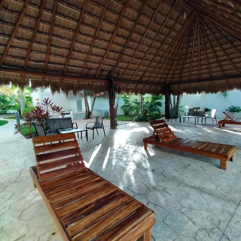 CasaMEXH Lunamar - Ideal para familias, vacaciones o homeoffice cerca 5a Av, Xcaret, Playa - Three-Bedroom Villa - 14