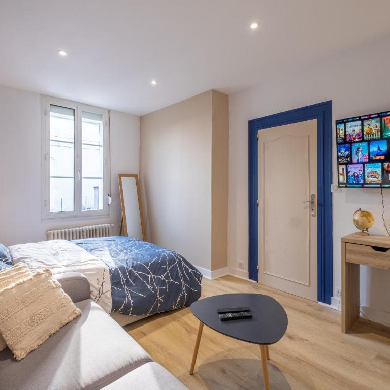 Esprit cosy - Welc'Home - Parking inclus, WIFI haute débit, 600m de la gare - Appartement 1 Chambre - 13